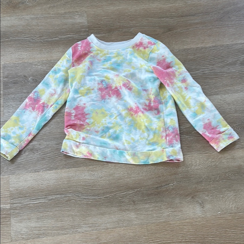 Cat & Jack Pink and Yellow Long Sleeve Tees